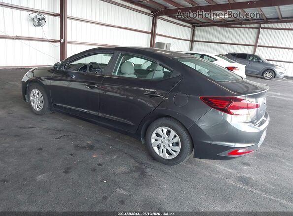 5NPD74LF8LH613205 2020 HYUNDAI ELANTRA Gray Trasero izquierdo