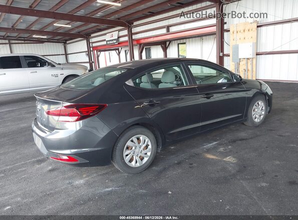 5NPD74LF8LH613205 2020 HYUNDAI ELANTRA Gray Trasero derecho