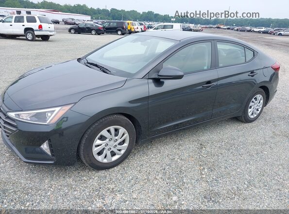 5NPD74LF8LH613351 2020 HYUNDAI ELANTRA Gray Передня ліва чверть