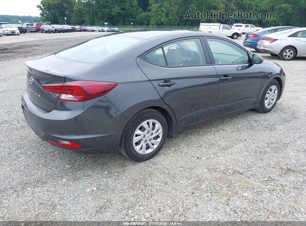 5NPD74LF8LH613351 2020 HYUNDAI ELANTRA Gray Задня права чверть