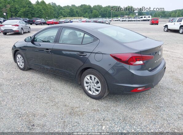 5NPD74LF8LH613351 2020 HYUNDAI ELANTRA Gray Задня ліва чверть