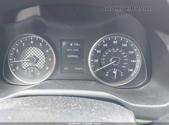5NPD74LF8LH613351 2020 HYUNDAI ELANTRA Gray Вид задніх сидінь