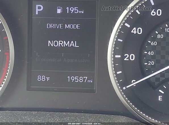 5NPD74LF8LH613351 2020 HYUNDAI ELANTRA Gray 