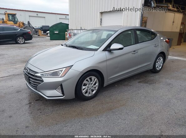 5NPD74LF8LH615987 2020 HYUNDAI ELANTRA Silver Vista tres cuartos delantera izquierda