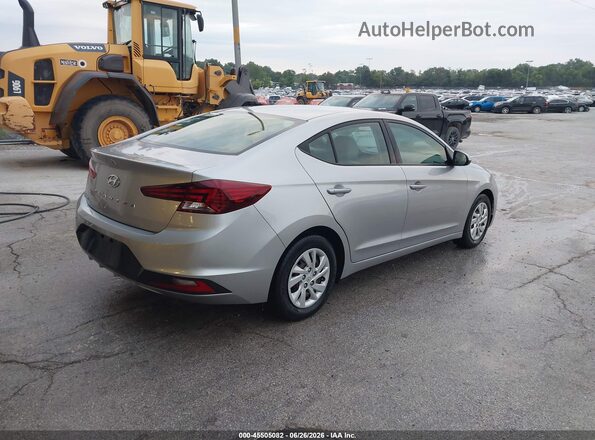 5NPD74LF8LH615987 2020 HYUNDAI ELANTRA Silver Trasero derecho