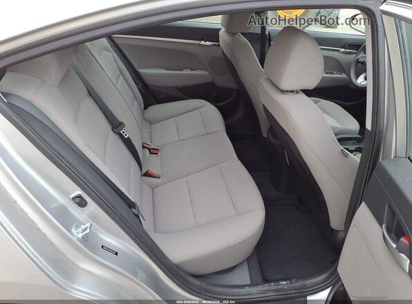 5NPD74LF8LH615987 2020 HYUNDAI ELANTRA Silver Vista de la etiqueta del VIN
