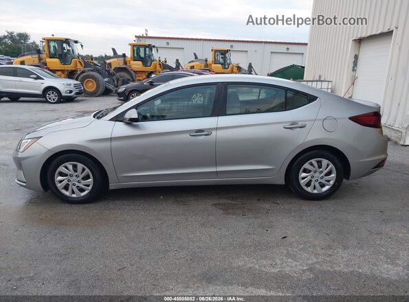 5NPD74LF8LH615987 2020 HYUNDAI ELANTRA Silver 
