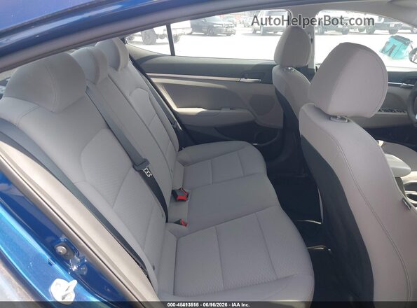 5NPD74LF8LH616346 2020 HYUNDAI ELANTRA Blue VIN sticker view