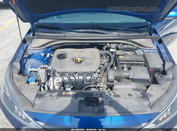 5NPD74LF8LH616346 2020 HYUNDAI ELANTRA Blue Rear view