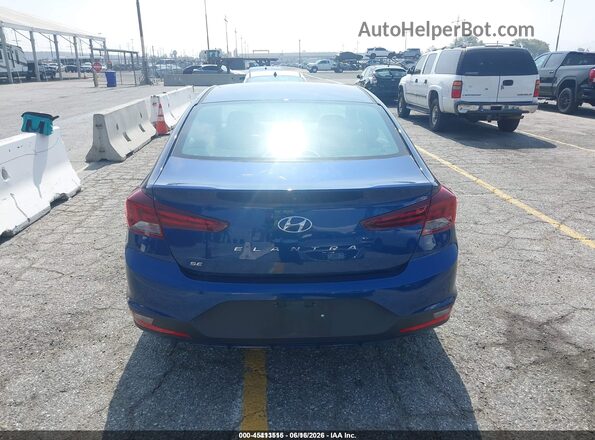 5NPD74LF8LH616346 2020 HYUNDAI ELANTRA Blue 