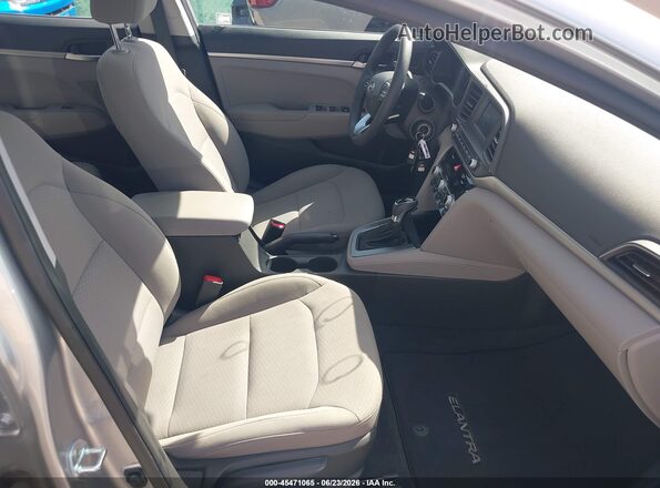 5NPD74LF8LH616430 2020 HYUNDAI ELANTRA Silver წინა სალონის ხედი