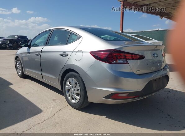 5NPD74LF8LH616430 2020 HYUNDAI ELANTRA Silver უკანა მარცხენა