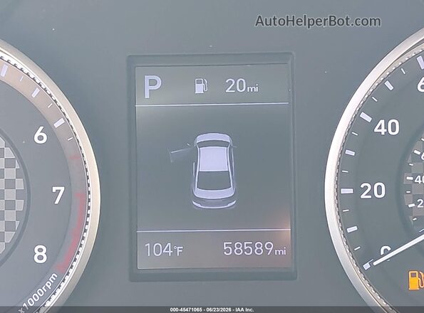 5NPD74LF8LH616430 2020 HYUNDAI ELANTRA Silver უკანა სავარძლების ხედი