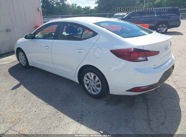 5NPD74LF8LH618131 2020 HYUNDAI ELANTRA White Tył lewy