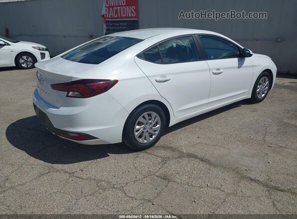 5NPD74LF8LH618131 2020 HYUNDAI ELANTRA White Tył prawy