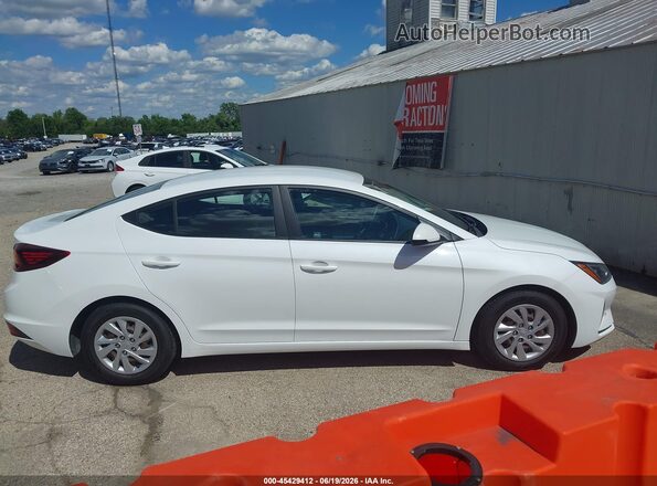 5NPD74LF8LH618131 2020 HYUNDAI ELANTRA White Widok wnętrza 360 stopni