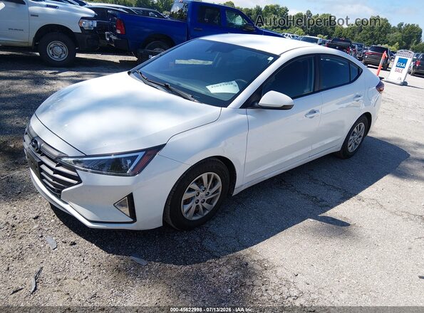5NPD74LF8LH623121 2020 HYUNDAI ELANTRA White Передня ліва чверть