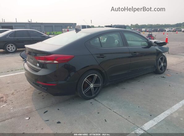 5NPD74LF9HH068560 2017 HYUNDAI ELANTRA Black Trasero derecho