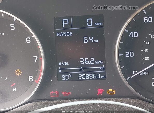 5NPD74LF9HH068560 2017 HYUNDAI ELANTRA Black 