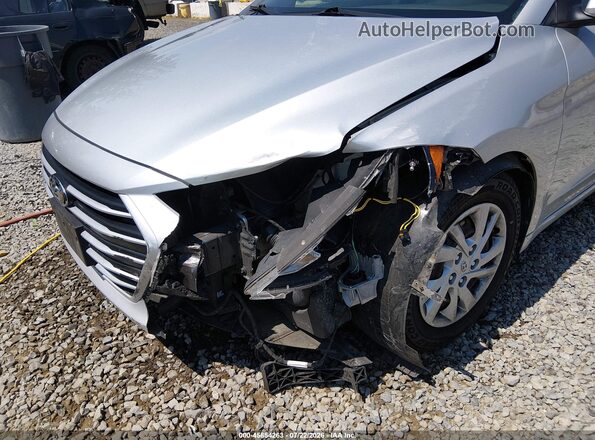 5NPD74LF9HH085035 2017 HYUNDAI ELANTRA Silver წინა ხედი