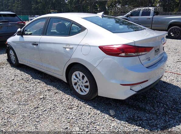 5NPD74LF9HH085035 2017 HYUNDAI ELANTRA Silver უკანა მარცხენა