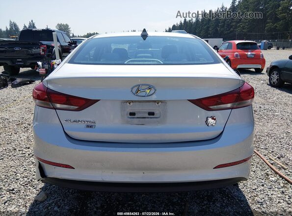 5NPD74LF9HH085035 2017 HYUNDAI ELANTRA Silver 
