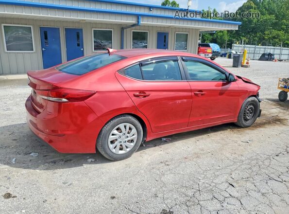 5NPD74LF9HH089294 2017 HYUNDAI ELANTRA Maroon Trasero derecho