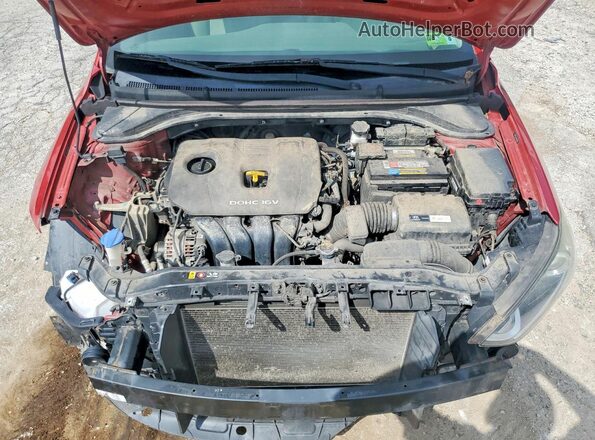5NPD74LF9HH089294 2017 HYUNDAI ELANTRA Maroon Vista interior trasera
