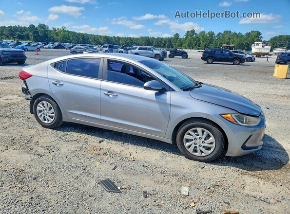 5NPD74LF9HH091630 2017 HYUNDAI ELANTRA Gray Передня права чверть
