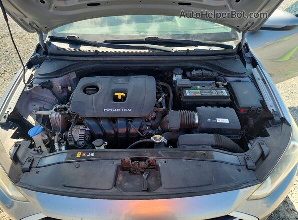 5NPD74LF9HH091630 2017 HYUNDAI ELANTRA Gray Вид задньої частини салону