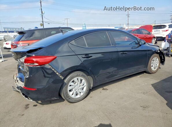 5NPD74LF9HH091806 2017 HYUNDAI ELANTRA Black Tył prawy