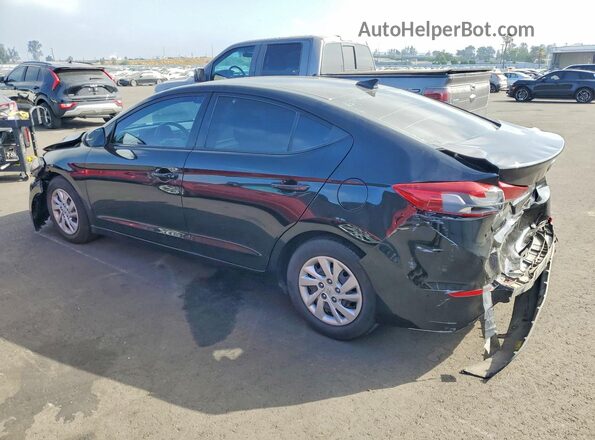 5NPD74LF9HH091806 2017 HYUNDAI ELANTRA Black Tył lewy