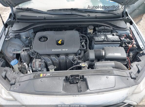 5NPD74LF9HH100553 2017 HYUNDAI ELANTRA Серебряный Вид сзади