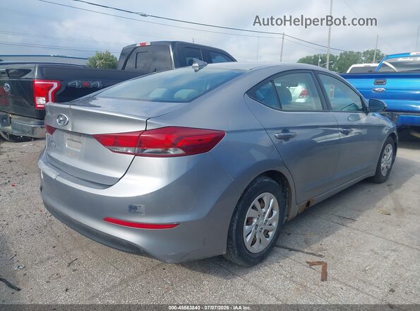 5NPD74LF9HH104358 2017 HYUNDAI ELANTRA Gray Задня права чверть