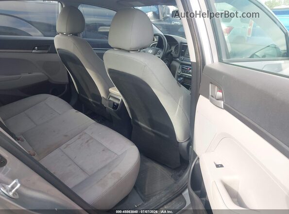5NPD74LF9HH104358 2017 HYUNDAI ELANTRA Gray Вид наклейки з VIN-кодом