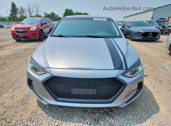 5NPD74LF9HH108457 2017 HYUNDAI ELANTRA Silver Դիմացի տեսք