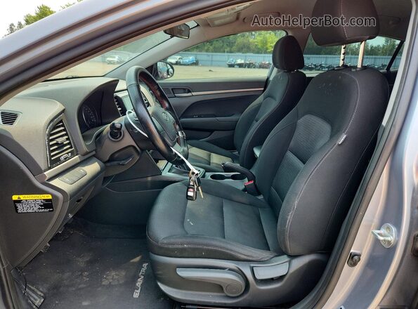 5NPD74LF9HH108457 2017 HYUNDAI ELANTRA Silver Սալոնի դիմացի տեսք