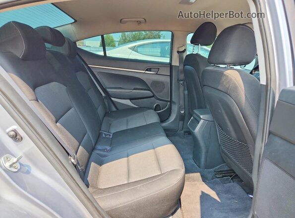 5NPD74LF9HH108457 2017 HYUNDAI ELANTRA Silver Հետևի նստատեղերի տեսք