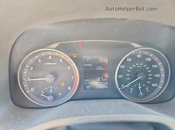 5NPD74LF9HH129499 2017 HYUNDAI ELANTRA Red Instrument cluster view
