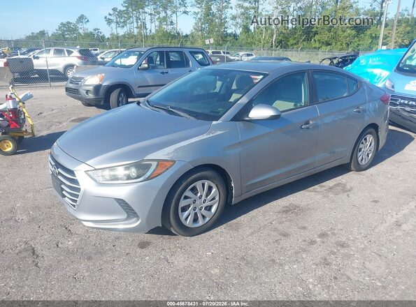 5NPD74LF9HH139580 2017 HYUNDAI ELANTRA Gray Przód lewy