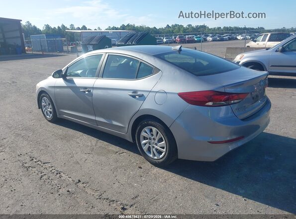 5NPD74LF9HH139580 2017 HYUNDAI ELANTRA Gray Tył lewy