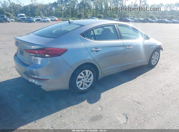5NPD74LF9HH139580 2017 HYUNDAI ELANTRA Gray Tył prawy