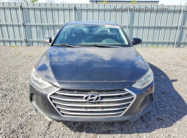 5NPD74LF9HH150756 2017 HYUNDAI ELANTRA Черный Вид спереди