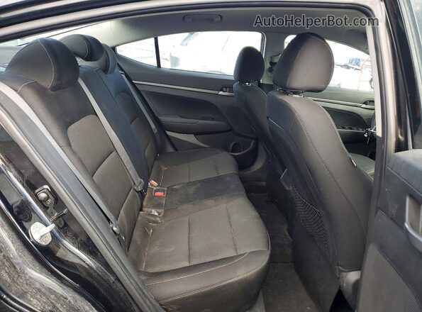 5NPD74LF9HH150756 2017 HYUNDAI ELANTRA Черный Вид задних сидений