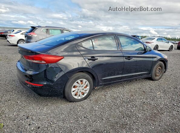 5NPD74LF9HH150756 2017 HYUNDAI ELANTRA Черный Задняя правая четверть