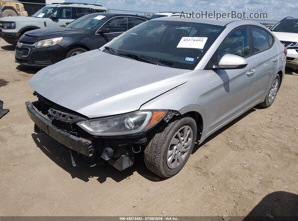 5NPD74LF9HH198712 2017 HYUNDAI ELANTRA Silver Front left