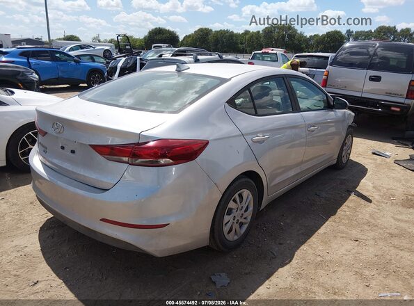 5NPD74LF9HH198712 2017 HYUNDAI ELANTRA Silver Rear right