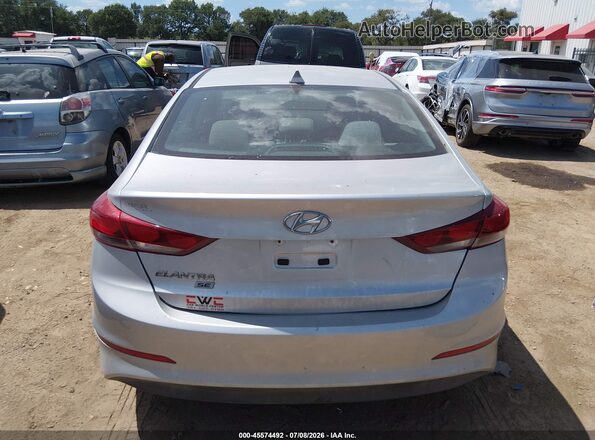 5NPD74LF9HH198712 2017 HYUNDAI ELANTRA Silver 