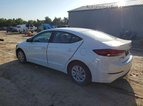 5NPD74LF9JH294099 2018 HYUNDAI ELANTRA Белый Задняя левая четверть