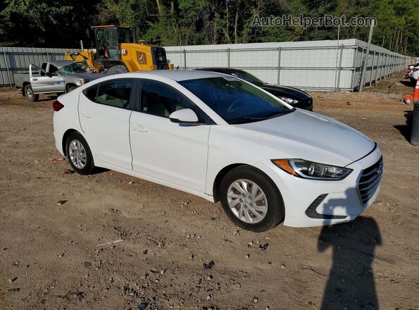5NPD74LF9JH294099 2018 HYUNDAI ELANTRA Белый Передняя правая четверть